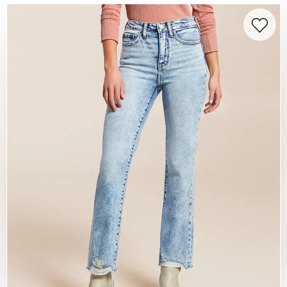 BKE Cropped Straight Stretch Jean